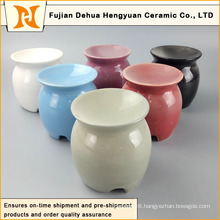 Colorful Glaze Porcelain Oil Diffuser with Tealight Candle